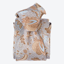Load image into Gallery viewer, Medici - Printed Silk Tie - Dusty Blue

