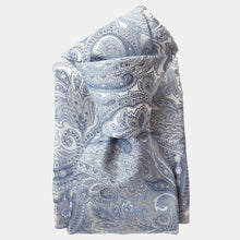 Load image into Gallery viewer, Montecarlo - Silk Jacquard Tie - Blue
