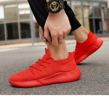 Load image into Gallery viewer, Light Mans Running Shoes Comfortable Breathable Men's Sneaker Casual Antiskid And Wear-Resistant Jogging Mens Sport Lace Up Low Top Jogging Man Athletic Sneakers
