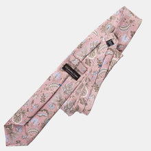 Load image into Gallery viewer, Medici - Printed Silk Tie - Pink
