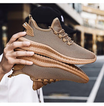 Load image into Gallery viewer, Light Running Comfortable Casual Men's Sneaker Breathable  Wear-Resistant Outdoor Walking Men Sport Non Slip Athletic Fashion Sneakers Mesh Workout Casual Sports Sneakers
