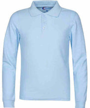 Load image into Gallery viewer, Men&#39;s Long Sleeve Pique Polo Shirt - Big Size
