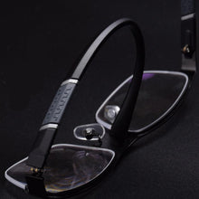 Load image into Gallery viewer, Lightweight Alloy Semi-Rimless Reading Glasses For  Men And Women With Quality Half Frame  Men Reading Glasses  For Men New Retro Eyewear
