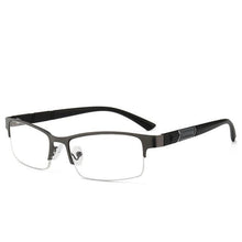 Load image into Gallery viewer, Lightweight Alloy Semi-Rimless Reading Glasses For  Men And Women With Quality Half Frame  Men Reading Glasses  For Men New Retro Eyewear
