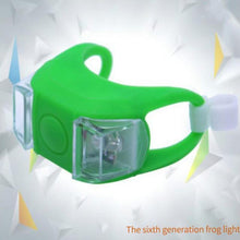 Load image into Gallery viewer, Lightweight Mini LED Silicone Bicycle Front Rear Light Waterproof Mountain Road Bike Cycling Headlight Tail Warning Lamp Silicone LED Bike Light Bike Headlight And Taillight Multi-Purpose Waterproof Bike Light For Cycling
