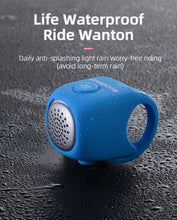 Load image into Gallery viewer, Lightweight Portable Bicycle Bell Electric Horn Mountain Bike Bell Accessories 90dB Cycling Handlebar Silica Gel Shell Electric Cycling Bells Water Resistant Cycling Bells Horn Loud Bicycle Horns Bicycle Accessories

