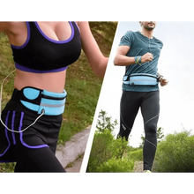 Load image into Gallery viewer, Lightweight Sports Running Waist Bag Unisex Belt Bag Waterproof Fanny Pack Bright Colors Fitness Workout Waist Bag
