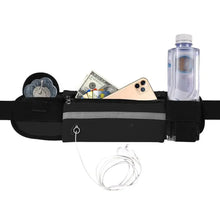 Load image into Gallery viewer, Lightweight Sports Running Waist Bag Unisex Belt Bag Waterproof Fanny Pack Bright Colors Fitness Workout Waist Bag
