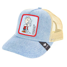 Load image into Gallery viewer, Peter Grimm Peanuts Linus (Denim) - Trucker Cap
