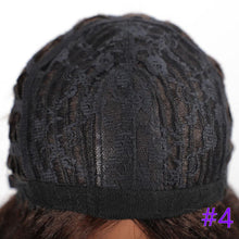 Load image into Gallery viewer, Long Kinky Straight Synthetic Wigs for Black Women Black Brown Blonde Ginger Red White Hair Afro Wigs Synthetic Hair  Wigs For Black Women Cosplay Wigs For Women
