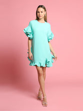 Load image into Gallery viewer, Loose Fitted Ruffle Sleeve Dress

