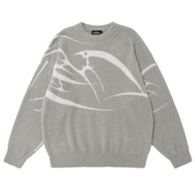 Load image into Gallery viewer, Loose Jacquard Round Neck Sweater | For Men - # BOAA13510049 &amp; BOAA12510013
