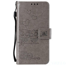 Load image into Gallery viewer, Love Couple Leather Case For iPhone 12 11 Pro  mini Phone Flip Wallet Soft Cover Shockproof Floral Cute Modern Leather Wallet Phone Case For iPhone
