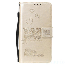 Load image into Gallery viewer, Love Couple Leather Case For iPhone 12 11 Pro  mini Phone Flip Wallet Soft Cover Shockproof Floral Cute Modern Leather Wallet Phone Case For iPhone
