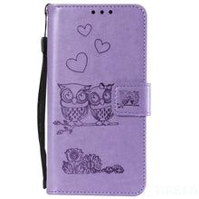 Load image into Gallery viewer, Love Couple Leather Case For iPhone 12 11 Pro  mini Phone Flip Wallet Soft Cover Shockproof Floral Cute Modern Leather Wallet Phone Case For iPhone
