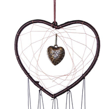 Load image into Gallery viewer, Love Shape Wind Chimes Metal Tube Bell Wind-chimes Decor Hanging Ornaments Dream-catcher Home Garden Decor Hanging Ornaments Craft Gifts For Mom Birthday Celebration
