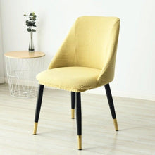 Load image into Gallery viewer, Low-inclined Armrest and Arc Back Chair Cover Washable Removable Seat Cover Polar Fleece Hotel Home Banquet Spandex Stretch Spandex Removable Washable Anti-dust Seat Slipcover Protector For Hotel Office Ceremony Banquet Wedding Party

