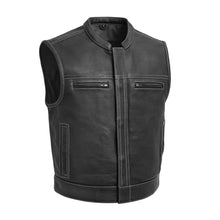Load image into Gallery viewer, Lowrider Perforated Men's Leather Vest

