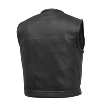 Load image into Gallery viewer, Lowside Men's Perforated Motorcycle Leather Vest
