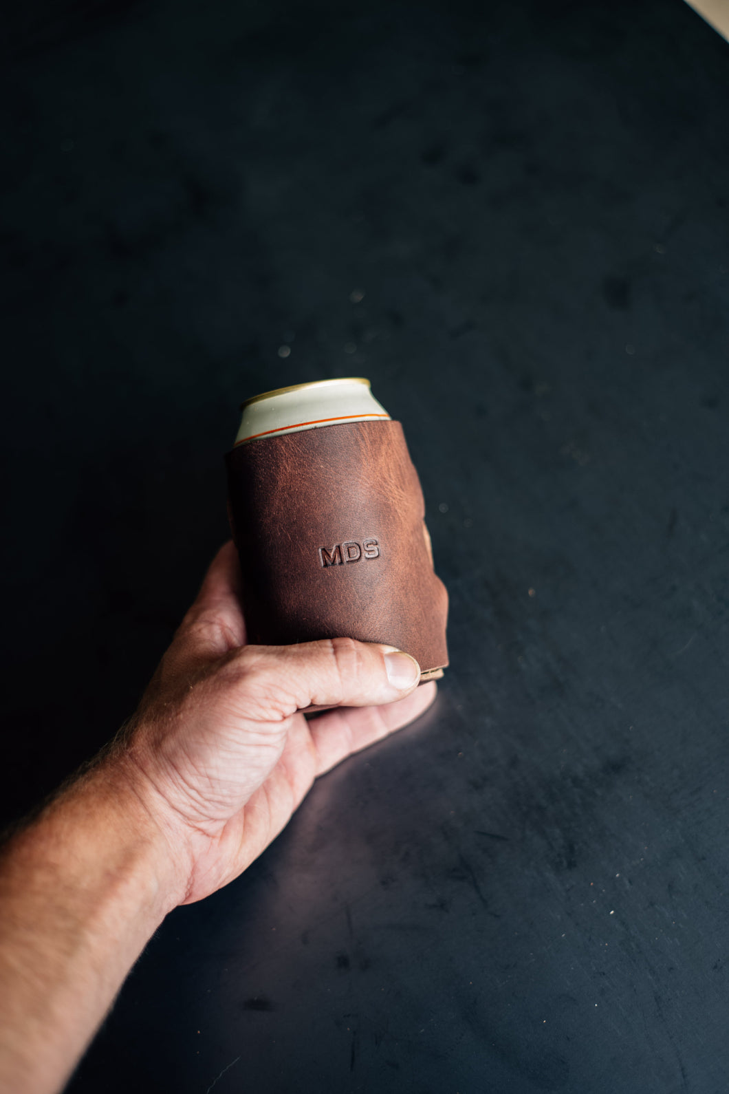 Coozie - Blank - Cf Stead Waxed Flesh-out Suede