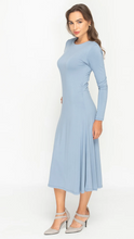 Load image into Gallery viewer, Side Ruched Dress- Bamboo Jersey
