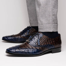Load image into Gallery viewer, Luciano Navy / Brown

