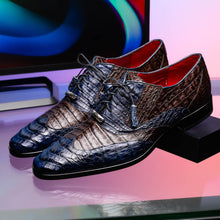 Load image into Gallery viewer, Luciano Navy / Brown
