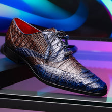 Load image into Gallery viewer, Luciano Navy / Brown
