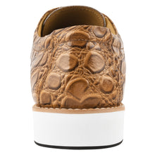 Load image into Gallery viewer, Lucky mens oxford croco lizard print casual shoes

