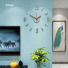 Load image into Gallery viewer, Luminous Clock Home Simplicity Silent Fashion Wall Clock Analog Timekeeper for Home Living Room Bedroom Office Battery-Powered Modern House Decoration Silent Clock Decor with Number Sticker  Living Room Creative Wall Stickers Bedroom Wall Clock
