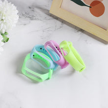 Load image into Gallery viewer, Luminous Glowing Silicone Wrist Strap For Smart Watch Bands Replacement Bracelet Soft Silicone Watch Strap Glow-in-Night Safety And Children Anti-Scratch Protective Watch Bands
