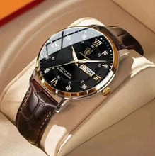 Load image into Gallery viewer, Luminous Men's Waterproof Dual Calendar Watch
