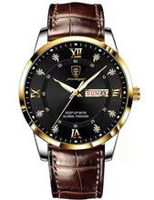 Load image into Gallery viewer, Luminous Men's Waterproof Dual Calendar Watch
