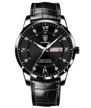 Load image into Gallery viewer, Luminous Men's Waterproof Dual Calendar Watch
