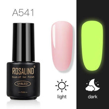 Load image into Gallery viewer, Luminous Nail Gel Polish Neon Hybrid Varnish Manicure Permanent UV Reflective Nail Polish Gel For Women and Ladies in Modern New Fashion Design
