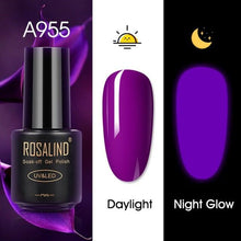 Load image into Gallery viewer, Luminous Nail Gel Polish Neon Hybrid Varnish Manicure Permanent UV Reflective Nail Polish Gel For Women and Ladies in Modern New Fashion Design
