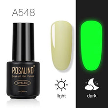 Load image into Gallery viewer, Luminous Nail Gel Polish Neon Hybrid Varnish Manicure Permanent UV Reflective Nail Polish Gel For Women and Ladies in Modern New Fashion Design
