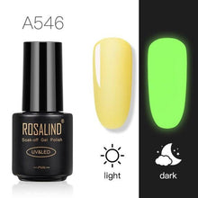 Load image into Gallery viewer, Luminous Nail Gel Polish Neon Hybrid Varnish Manicure Permanent UV Reflective Nail Polish Gel For Women and Ladies in Modern New Fashion Design
