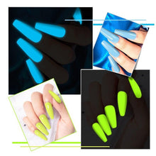Load image into Gallery viewer, Luminous Nail Gel Polish Neon Hybrid Varnish Manicure Permanent UV Reflective Nail Polish Gel For Women and Ladies in Modern New Fashion Design
