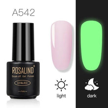 Load image into Gallery viewer, Luminous Nail Gel Polish Neon Hybrid Varnish Manicure Permanent UV Reflective Nail Polish Gel For Women and Ladies in Modern New Fashion Design
