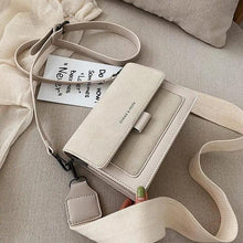 Load image into Gallery viewer, Luxuries Mini PU Leather Flap Bags For Women Ladies Shoulder Handbags - Female Trendy Cross Body Mobile Phone Bag
