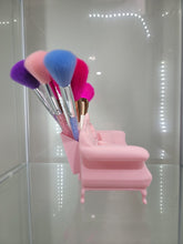 Load image into Gallery viewer, Luxurious Pink Sofa Makeup Brush Holder by Suki Glam®
