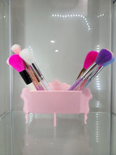 Load image into Gallery viewer, Luxurious Pink Sofa Makeup Brush Holder by Suki Glam®
