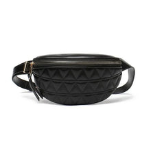 Load image into Gallery viewer, Luxurious Women PU Leather Waist Bags Waterproof Belt Bag Cross Body Fanny Pack Travel Bum Bag
