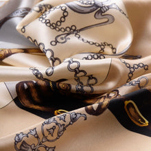 Load image into Gallery viewer, Gabriella - Silk Foulard - Hazelnut
