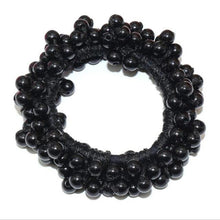 Load image into Gallery viewer, Luxury Big Elegant White Pearl Hair Ties Beads Girls Scrunchies Rubber Bands Ponytail Holders Hair Accessories Elastic Hair Band Ponytail Holder Accessories for Women
