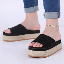 Load image into Gallery viewer, Luxury Black Women Sandals Elegant High Heels Summer Style Comfortable New Sandals For Womens
