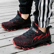Load image into Gallery viewer, Luxury Boys Sneakers Kids Running Outdoor Children Sport Tennis Breathable Non-slip Sole Sneakers Outdoor Sport Walking Fashion Sneakers
