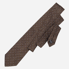 Load image into Gallery viewer, Mattei - Silk Grenadine Tie - Brown
