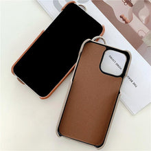 Load image into Gallery viewer, Luxury Card Holder Wrist Strap Leather Wallet Case For iphone 12 13 14 14pro 13Pro Max Mini Protective Cover Wallet Case With Leather Adjustable Hand Strap Phone Cover

